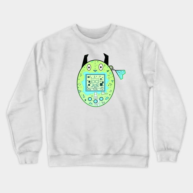 Tamagotchi Gir Crewneck Sweatshirt by Starkisser